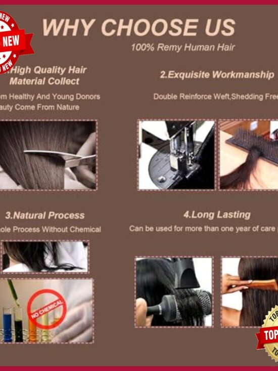 Clip In Human Hair Extensions 14 Inch 120g 7pcs Thickened Straight main image 4